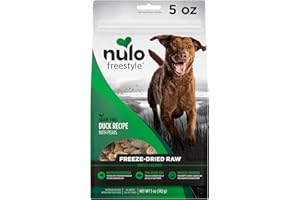 Nulo Freeze Dried Raw Dog Food for All Ages & Breeds: Natural Grain Free Formula with Ganedenbc30 Probiotics for Digestive & 