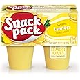 Snack Pack Lemon Pudding Cups, 4 Count, 12 Pack