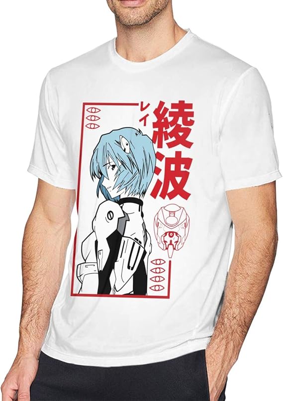rei ayanami t shirt bershka