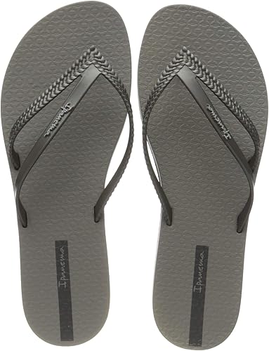 ipanema silver flip flops