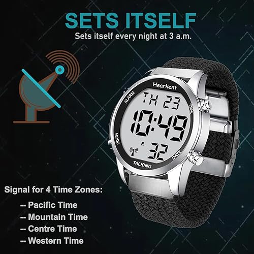 Hearkent Waterproof Talking Watch Hearkent Talking Watch For