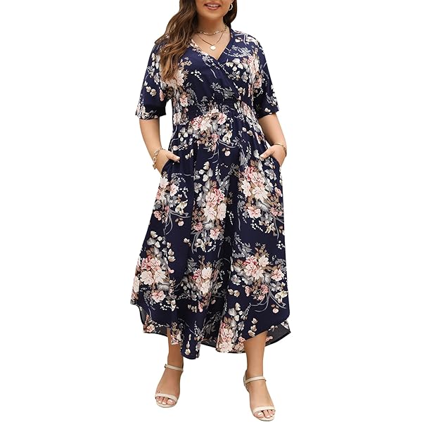 knee length dresses for ladies PinkBlush Petite Ivory Solid Off Shoulder Maternity Maxi Dress main image 0