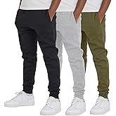 Ultra Performance 3 Pack Boys Sweatpants Kids Clothes Active Soft Fleece Joggers for Boys Size 4-20