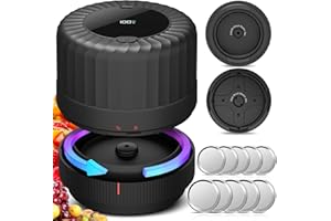 LXT 2025 Latest Electric Mason Jar Vacuum Sealer Kit for Mason Jars with Wide and Regular Mouth Canning Jar Lids