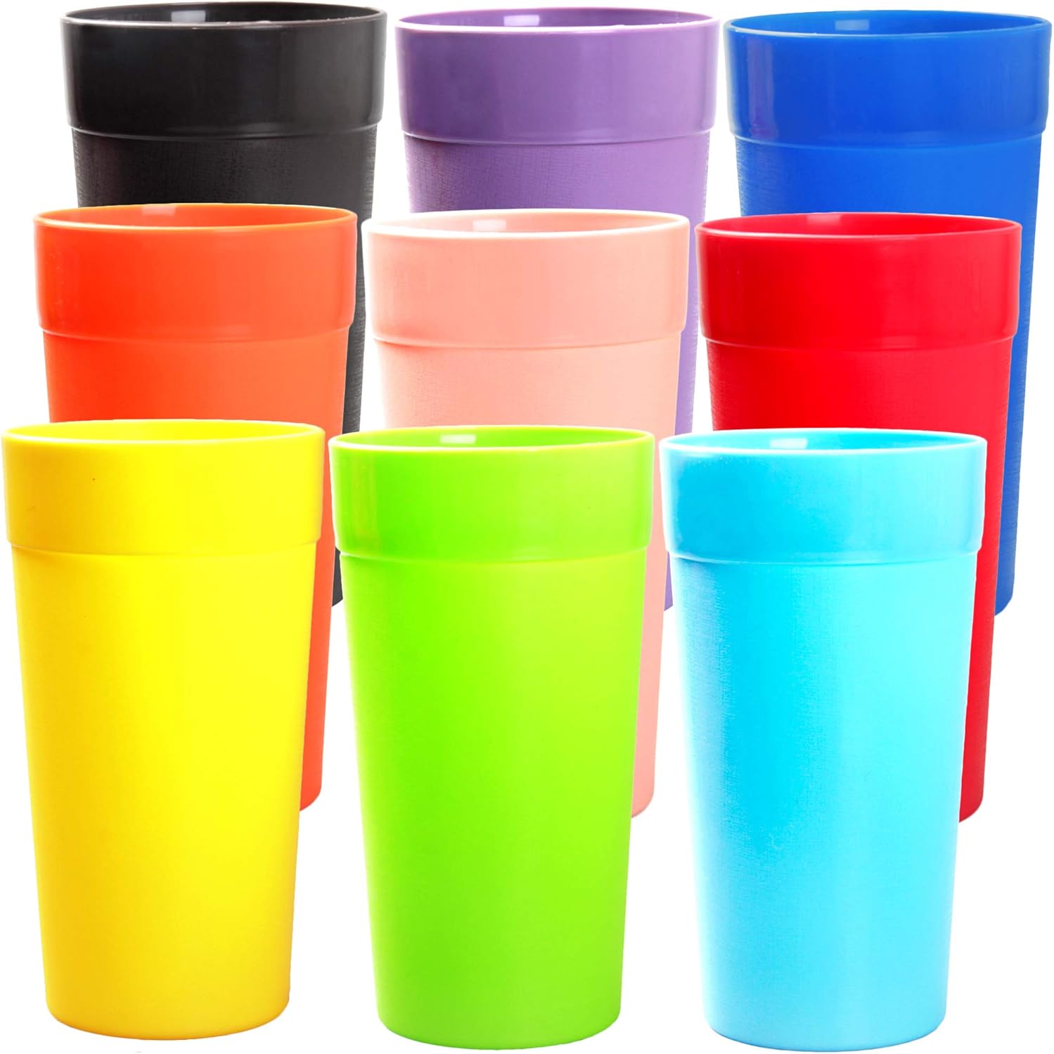 plastic tumblers