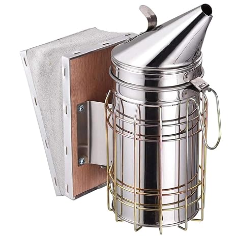 Electomania Bee Smoker Stainless Steel Large Size Airflow Bellow and Excellent Smoke Output Bee