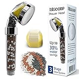 MISCORP Filtered Shower Head with Vitamin C Shower Filter Powerful Remove Chlori