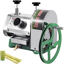Amazon.com: Samger Manual Sugar Cane Juicer Machine Stainless ...