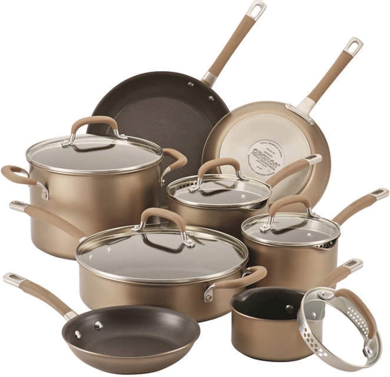 Circulon Premier Professional stainless steal, 13 Piece, Brown