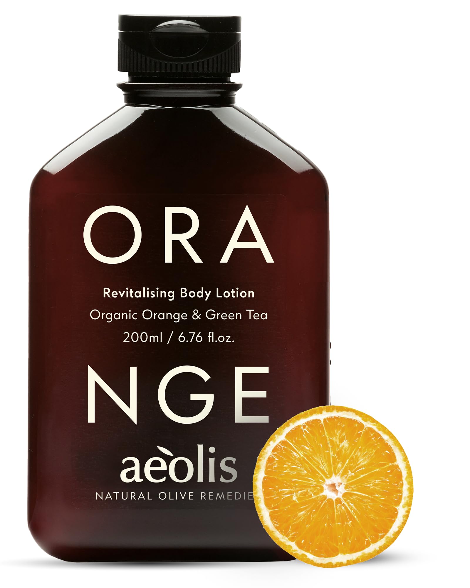 AEOLIS Skincare | Orange Ultimate Care Body Lotion | Orange & Royal Jelly | Soothes Dry and Irritated Skin | 100% Natural & Sustainable | No Artificial Additives (Orange, 250 ml)