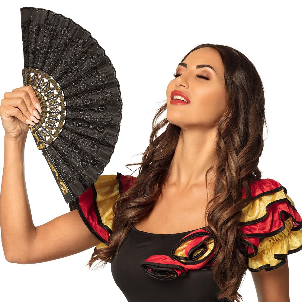 Boland 00509 Granada Fan Approx. 25 cm Black โ image 1