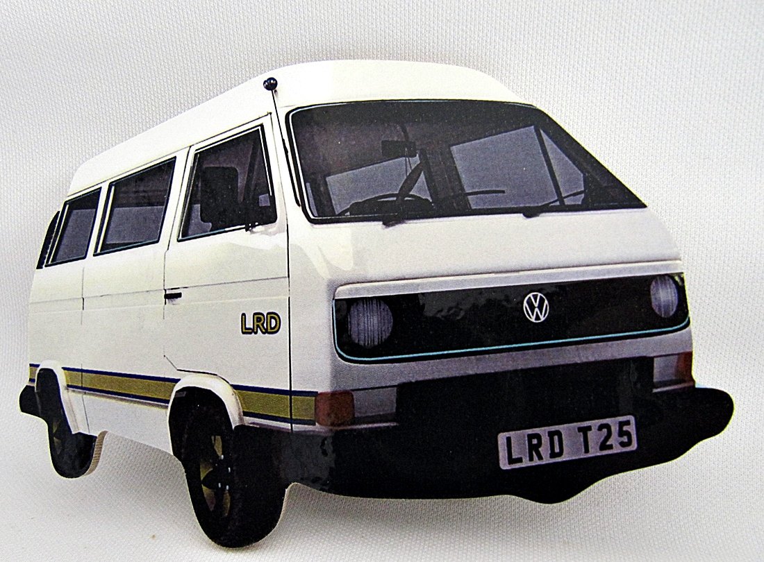 Con diseño de furgoneta Vw T25 - Imán para nevera: Amazon.es: Hogar