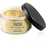 BUTTERCUP POWDER. No ashy flashback in selfies & photos. Flash-friendly loose face powder for Medium to Deep skin tones 1.25 oz