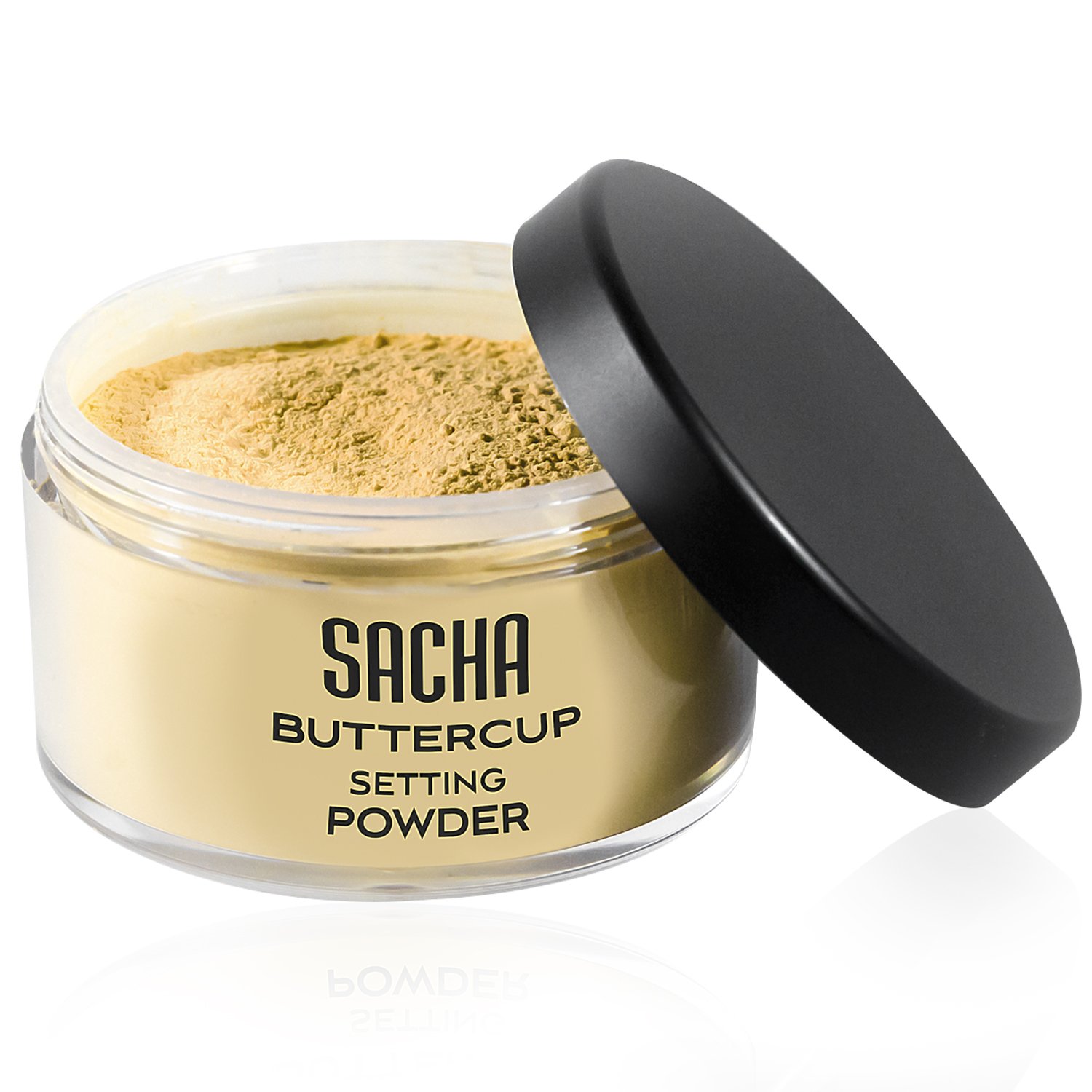 BUTTERCUP POWDER. No ashy flashback in selfies & photos. Flash-friendly loose face powder for Medium to Deep skin tones 1.25 oz