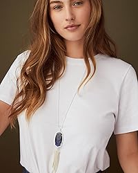 Kendra Scott Rayne Long Pendant Necklace for