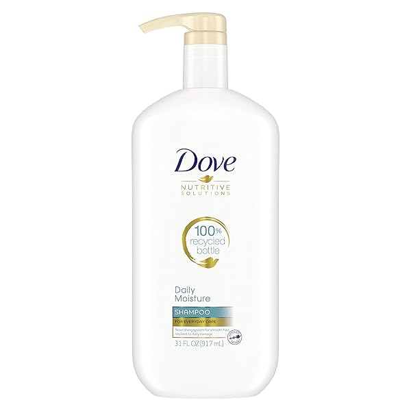 DOVE NUTRITIVE SOLUTIONS SHAMPOO WITH PUMP DAILY MOISTURE 31 OZ