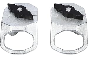 Jiawu Set of 2 D Rings Tie Down Anchor Points, Heavy Duty Steel Replacement for Polaris Xpedition 2024-2025, OEM 2890894 2889