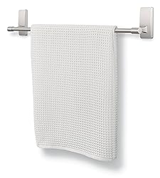 Command Bath Satin Nickel Towel Bar with Water