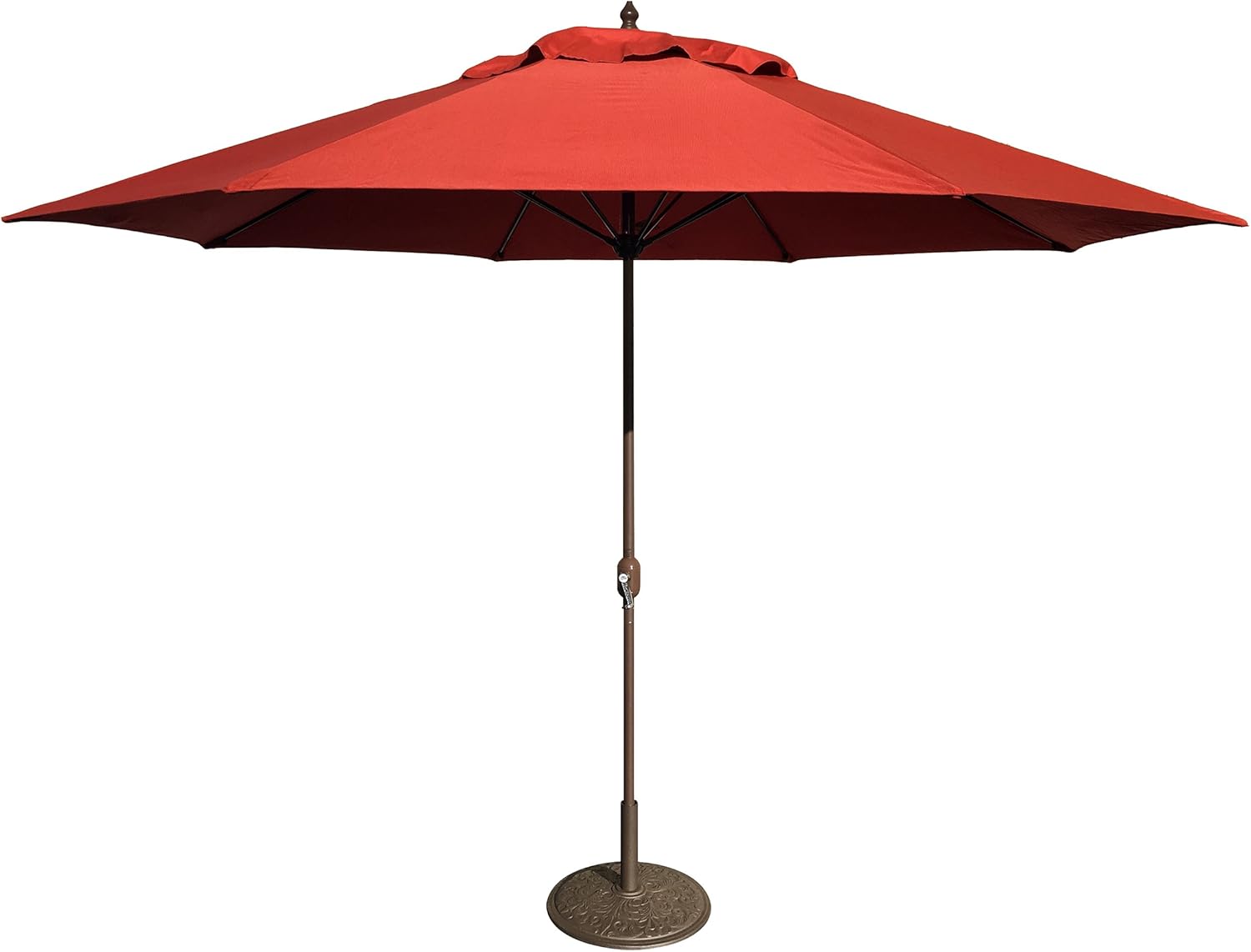 Amazon Com Tropishade 11 Umbrella With Premium Red Brick Olefin Cover Base Not Included Garden Outdoor