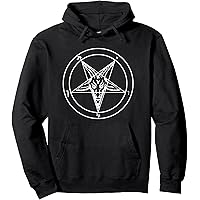 Darkside - Fünfzack Baphomet - Herren Kapuzen Reißverschluss Pulli / Okkult