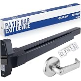 FORTSTRONG Panic Bars for Exit Doors Push Bar Panic Exit Device Commercial Door Push Bar Hardware with Crash Bar Emergency Door Opener Lock Keypad Compatible Heavy Duty - Grade 1 UL &amp; ADA Compliant