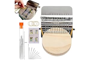 Knit Patch Kit, KnitPatch Kit, Mini Patch Maker Looming, Weaving Darning Looming, Portable Weaving Tool Set, Knitting Worksho