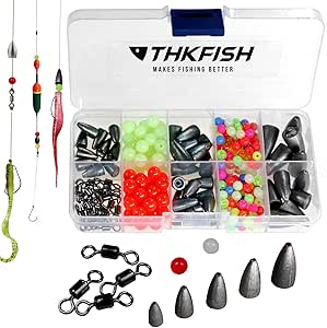 THKFISH Carolina Rig Texas Rig Bass Pesca Bullet Pesos ...