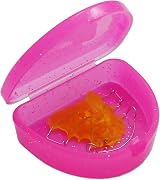 Dental Aesthetics Slim Orthodontic Dental Case Glitter Pink view 6