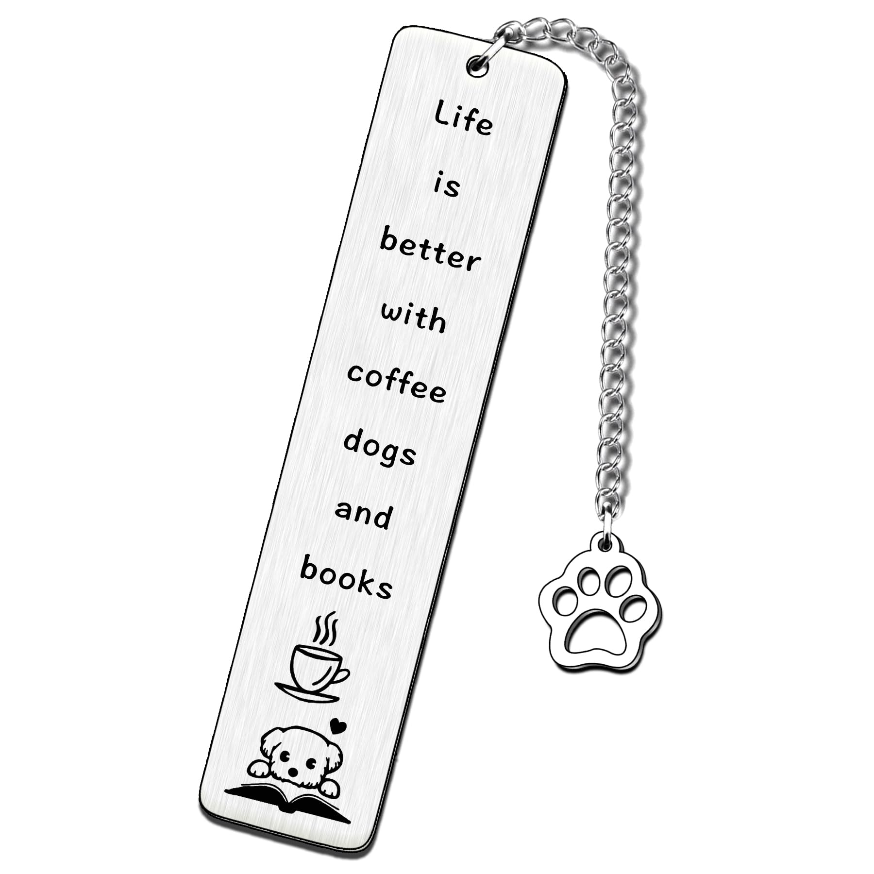 SDOFY Dog Book Mark Gifts for Women Men Dog Bookmark Gifts Dog Lover Dog Mum Dog Dad Bookish Gifts for Book Lovers, Kids, Students, Teachers, Ideal for School, Home, Office