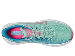 Hoka Women's Mach 6 Sneaker, Jadeite/Alpine