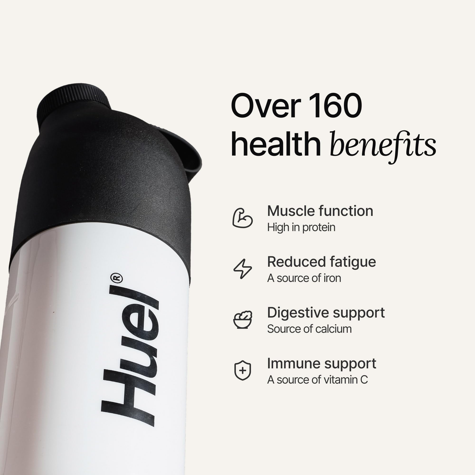 Huel Black Edition | Chocolate 40g Vegan Protein Powder | Nutritionally Complete Meal | 27 Vitamins and Minerals, Gluten Free | 17 Servings