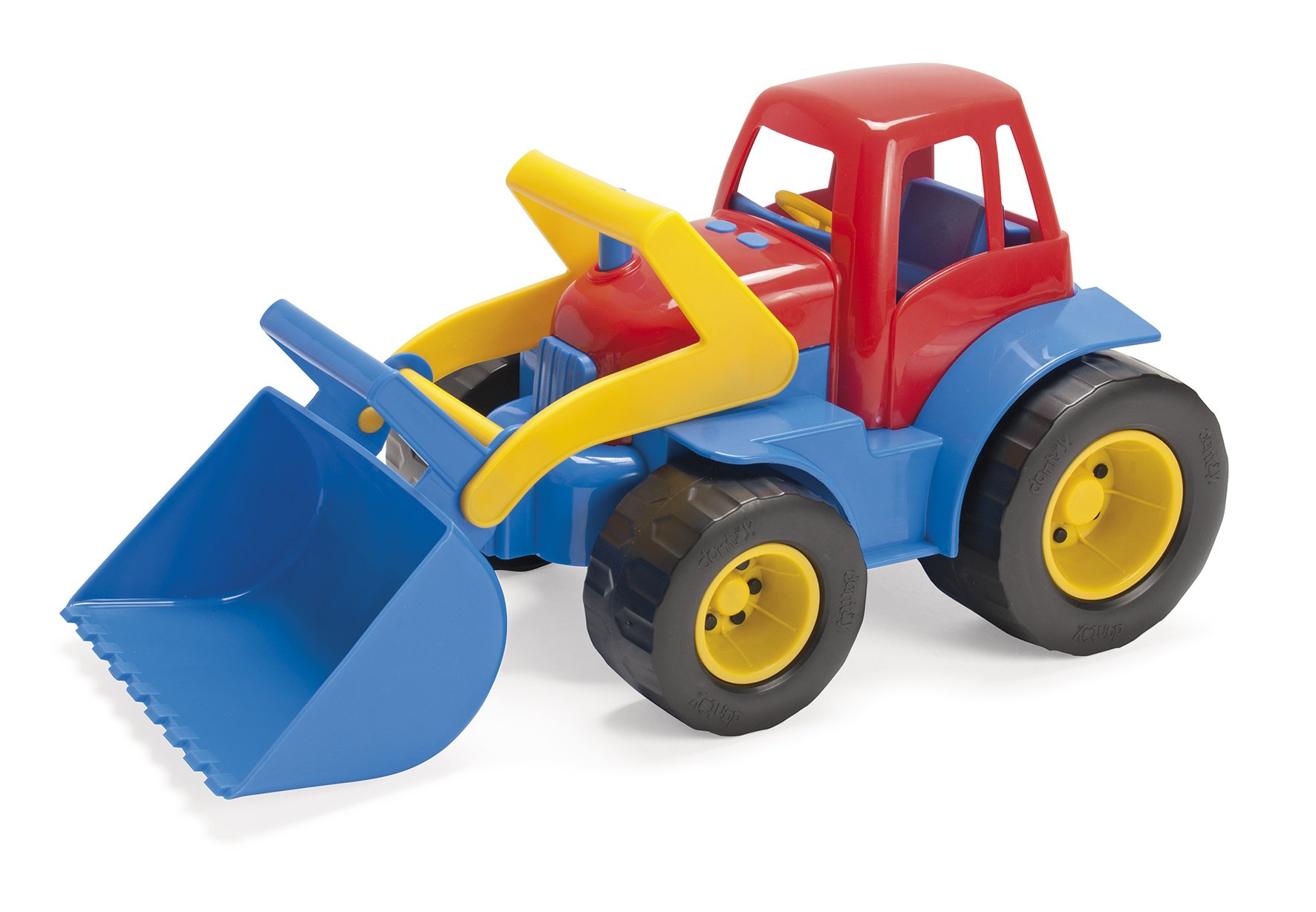 Dantoy Kids Toy Tractor with Front Loader, Made in Denmark