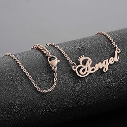 Custom Silver Name Necklace Personalized for Women
