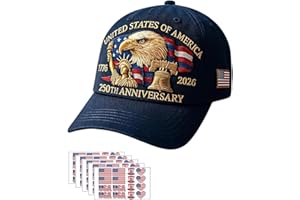 NARLANA Eagle – United States 250th Anniversary Hat, Patriotic Adjustable Baseball Cap, 250 Anniversary USA Hat Unisex