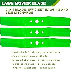 JSXDNWYJ ZT1 54 Blades for Cub Cadet Troy Bilt
