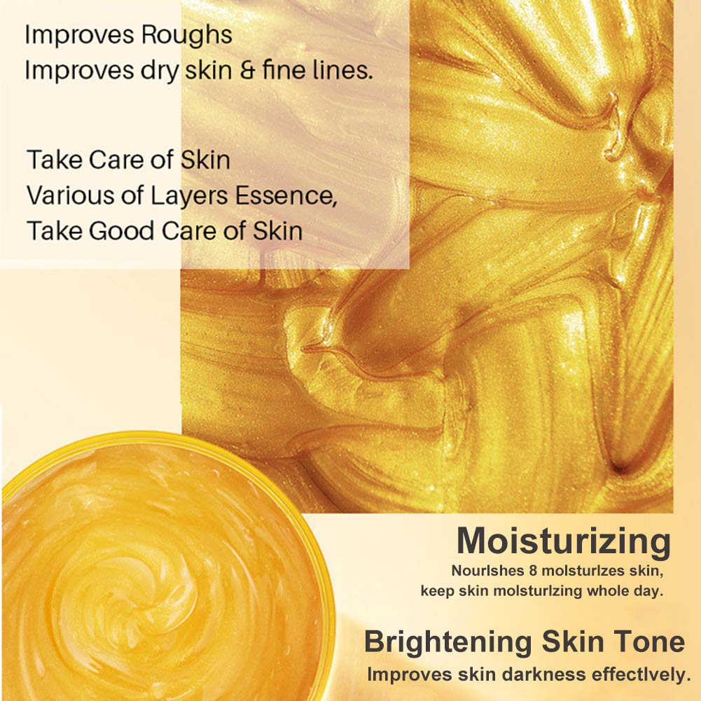 Gold Facial Mask, Peel off Mask, Blackhead Remover Mask with 24K Gold Extract, Anti-Aging, Deep Cleansing Blackhead ＆ Acne Scars, Dirt ＆ Oil, Repairs Uneven Skin Tone : Beauty
