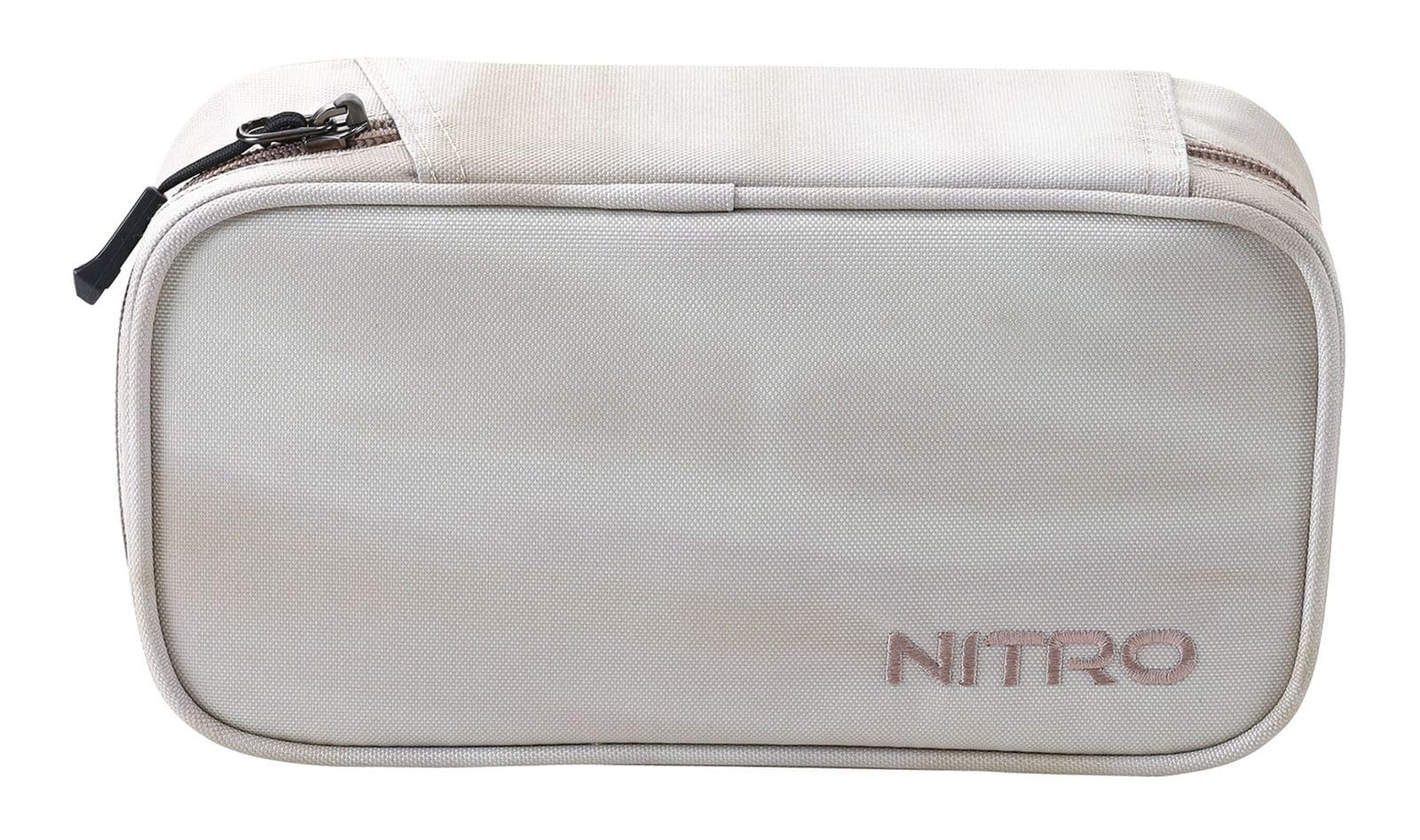 Nitro Pencil Case XL with Geo Triangle & Timetable, Dune