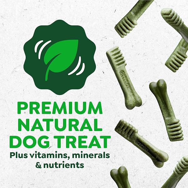 GREENIES VETERINARIAN-RECOMMENDED ADULT NATURAL DENTAL DOG TREATS PETITE SIZE, SWEET POTATO FLAVOR, 36 OZ. PACK, 60 COUNT