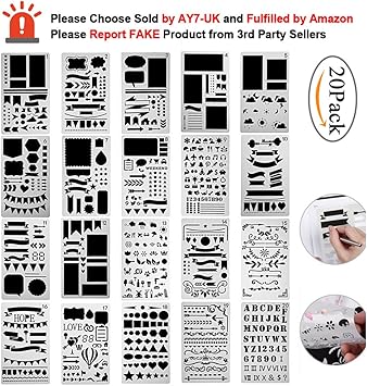 Featured image of post Bullet Journal Stencils Uk