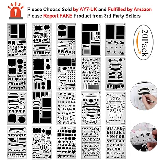 Featured image of post Bullet Journal Stencils Uk