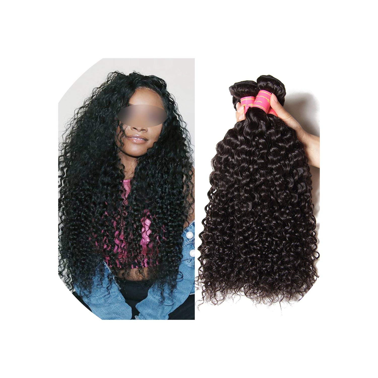 Amazon Com Hair Curly Hair Weave 3pcs 4pcs Hair Bundles Deal 100