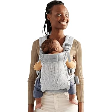 Amazon.com: BabyBjörn Baby Carrier Harmony, Silver, 3D Mesh | 3-in