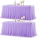HB HBB MAGIC Purple Table Cloths 6 Foot Rectangle