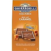 GHIRARDELLI Caramel Milk Chocolate Squares, 151-Gram Bag
