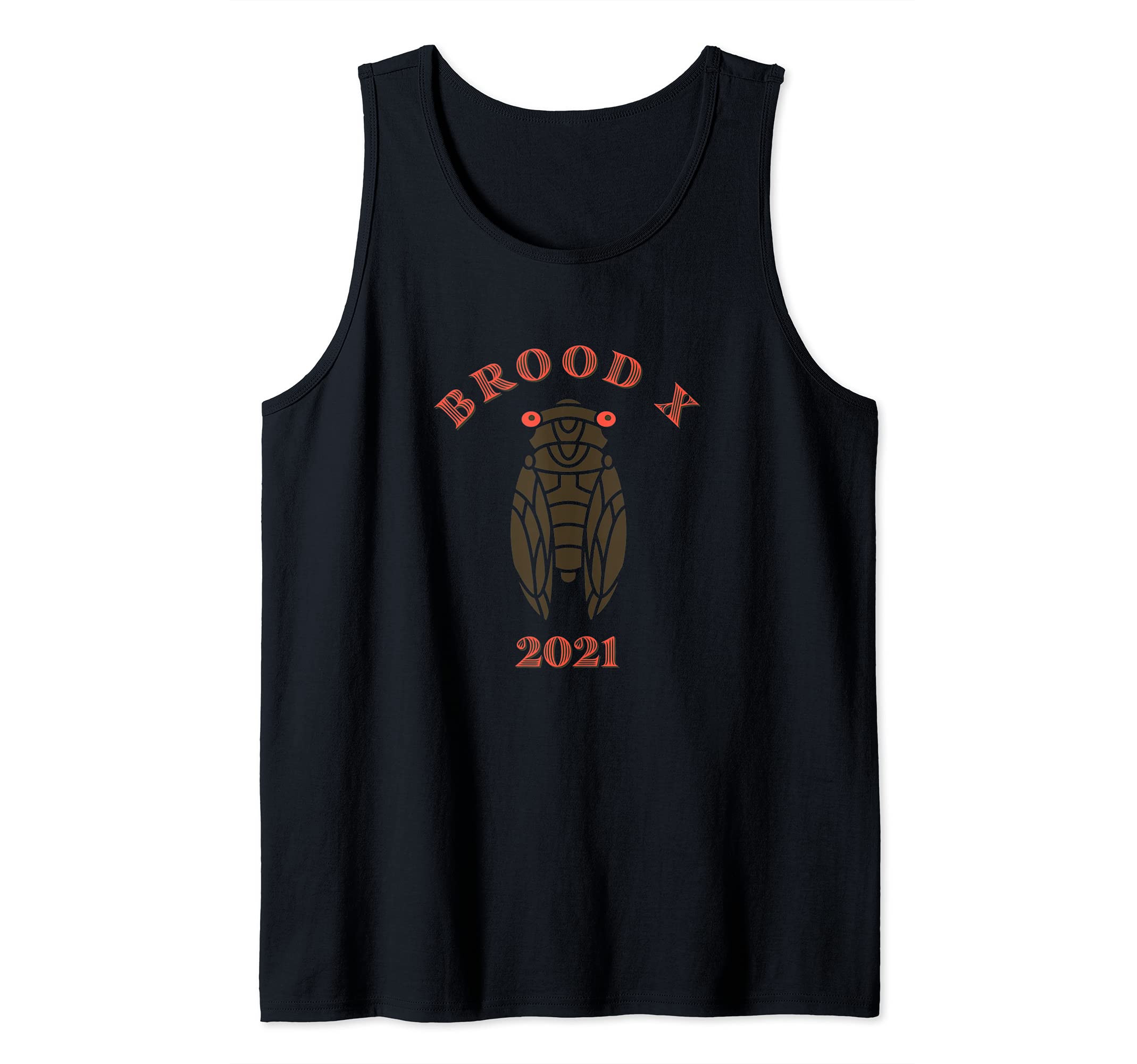 Brood X 2021 Great Eastern Cicada Insect Emergence Tank Top