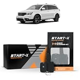 Start-X Remote Starter Kit + 2000ft 1 Way Range Extender for Dodge Journey (2011, 2012, 2013, 2014, 2015, 2016, 2017, 2018, 2019, 2020) Vehicles | Push-to-Start Ignition