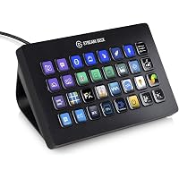 Elgato Stream Deck XL Wired Keypad with Back Lighting
