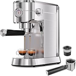 Gevi Espresso Machine 20 Bar with Portafilter for