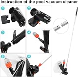 S-Union Portable Pool Vacuum for Above Ground Pools with 5 Section Poles view 5