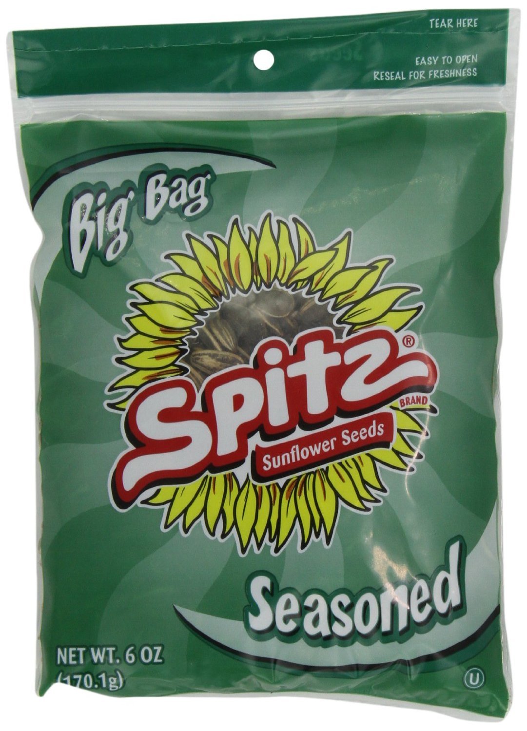 Spitz Dill Pickle Sunflower Seeds 6 Oz Bag Edible